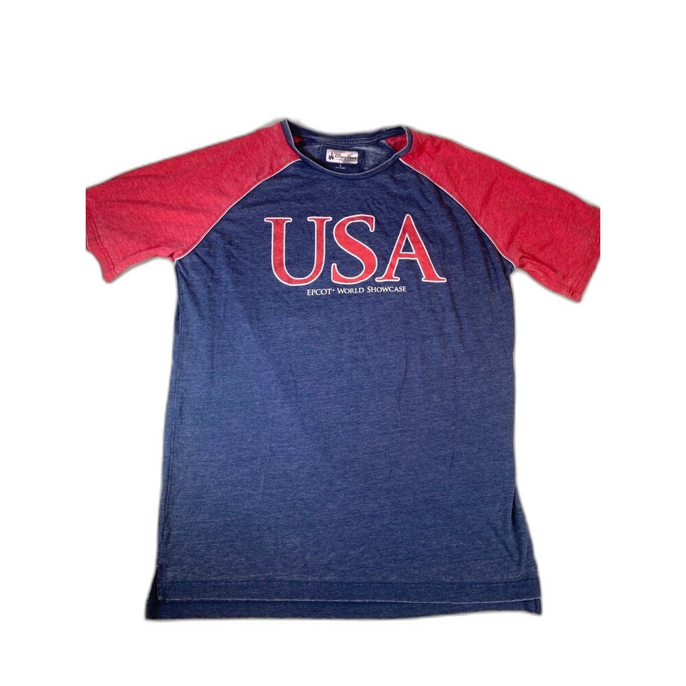 Disney Epcot world showcase USA t shirt large